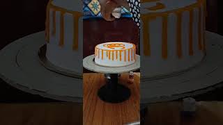 Orange flavour jail Cake Decoration [upl. by Edelman495]