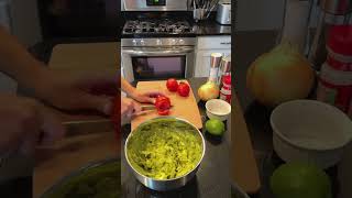 Homemade Guacamole in 5 minutes [upl. by Aicitan]