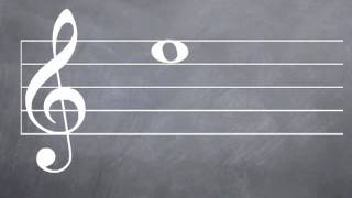 Treble Clef Lesson 3 Treble C up to G [upl. by Annoj870]