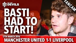 Bastian Schweinsteiger Had To Start  Manchester United 11 Liverpool  FANCAM [upl. by Nikolas243]