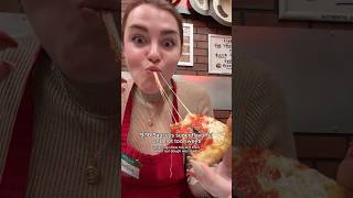 Everything I ate at a pizza making class foodie shorts pizza nycfood nycpizza cooking [upl. by Amitarp]