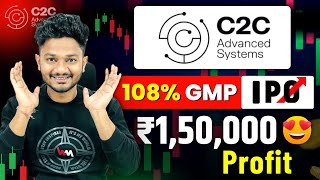 C2C ADVANCE SME IPO REVIEW  C2C ADVANCE IPO APPLY OR NOT  C2C ADVANCE IPO GMP ADN DETAILS [upl. by Idid825]