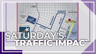 Starlight Parade Timbers match to close several streets downtown on Saturday [upl. by Lletnom428]