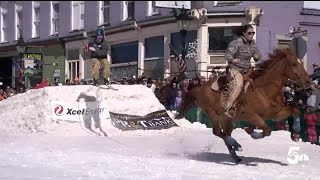 Ski Joring returns to the city of Leadville for its 76th year [upl. by Shauna]