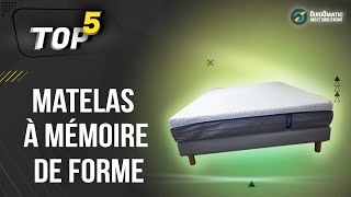 ⭐️ MEILLEUR MATELAS À MEMOIRE DE FORME 2022  Comparatif amp Guide dachat [upl. by Rogergcam]