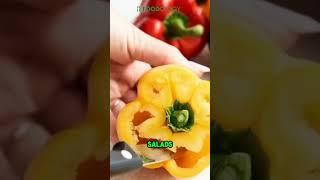 How To Cut Bell Peppers With These 2 Methods tips shortvideo shorts [upl. by Forrester536]