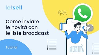 Come inviare le novità del catalogo con le liste broadcast di WhatsApp [upl. by Ayerf]