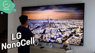 Así es la ENORME TV 4K de LG NanoCell 86  Review en español [upl. by Shayne817]