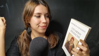 TÜRKÇE ASMR  KİTAP OKUYORUM asmr asmrvideo [upl. by Natalya925]