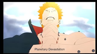 Every Chibaku Tensei in Naruto  Every Planetary Devastation in Naruto [upl. by Neeruam618]