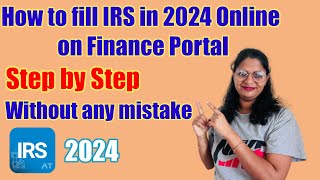 Fill IRS in 2024 in Portugal without any mistake or error  Save IRS Declaration on Finance Portal [upl. by Guy]