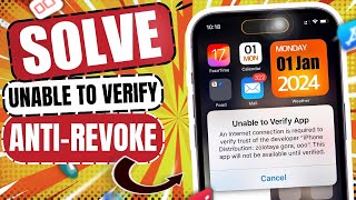 Revoke Apps Fix Anti Revoke Guide for iPhone amp iPad 2024 [upl. by Madeline]