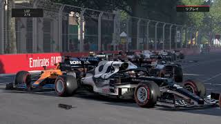 AI quotINININININININquot THEN CRUSH  F1 2021 [upl. by Emelina566]