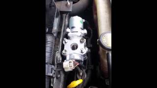 Exhaust gas recirculation egr valve replacement diy toyota verso d4d p0401 car [upl. by Klinger678]