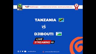 Tanzania vs Djibouti Live  U20 Africa Cup of Nations AFCON CECAFA Qualifiers 2024 [upl. by Ap290]