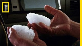 Inside a BaseballSized Hailstorm  National Geographic [upl. by Krause]