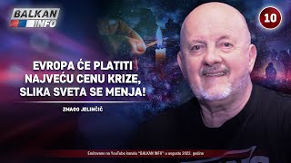 INTERVJU Zmago Jelinčić  Evropa će platiti najveću cenu krize slika sveta se menja 1282022 [upl. by Emmy]