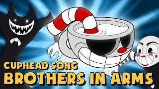 CUPHEAD SONG BROTHERS IN ARMS LYRIC VIDEO  DAGames [upl. by Yrrok670]