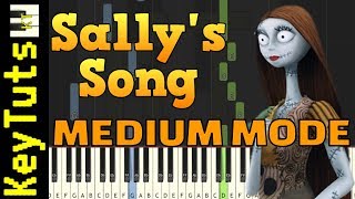 Learn to Play Sally’s Song from Nightmare Before Christmas  Medium Mode [upl. by Yelserp]