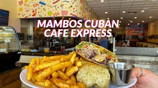 Mambos Cuban Cafe Express  Restaurants in Jacksonville [upl. by Eiffub980]