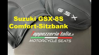 Suzuki GSX8S Comfort Sitzbank Umbau Teil 1 Unboxing Teile aus Italien [upl. by Heall174]