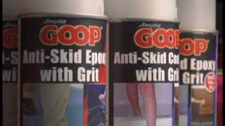 Amazing GOOP AntiSkid Epoxy with Grit [upl. by Vilhelmina]