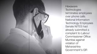 Hexaware Technologies HR illegally fires employees over phone call NITES [upl. by Eartha959]