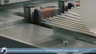 Production of Filter Units with Aluminium Spacers  DELBAG [upl. by Ym596]