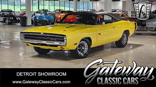 1970 Dodge Charger RT Gateway Classic Cars Detroit 2328 DET [upl. by Essilrahc522]