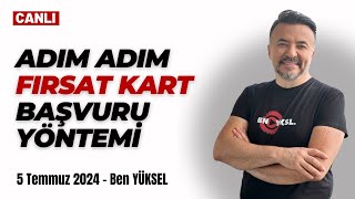 🔴 ALMANYA FIRSAT KARTA NASIL BAŞVURU YAPILIR İşte başvuru yöntemi benyuxel [upl. by Nanice270]