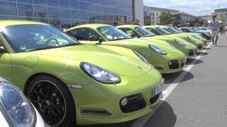 5 Porsche Cayman R 987  10th PFF Annual Meeting 2018  Motorworld Böblingen [upl. by Thorne]