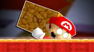 The Floor is LAVA Dont BURN the Box Super Mario 64 [upl. by Rehpotsihrc]