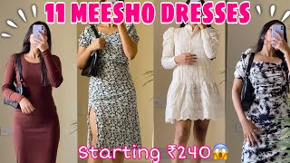 Meesho Summer Dresses Haul 👗 Modest Dresses viralvideo meesho foryou [upl. by Allan746]