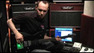 Manson MB1 Matt Bellamy Muse signature guitar demo [upl. by Bessy18]