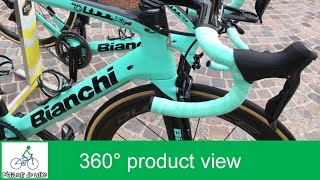 Wout Van Aerts Bianchi Oltre XR4 2020 [upl. by Lonnard492]