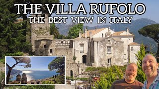 THE VILLA RUFOLO RAVELLO THE MOST BEAUTIFUL VIEW IN THE WORLD amp WALKING THE 1500 STEP LEMON WALK [upl. by Nogaem]