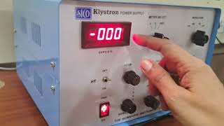 How to setup Klystron power source [upl. by Riebling]