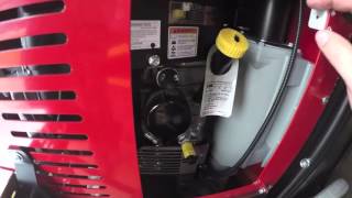 Pullman Ermator Propane T8600 How To Change The Oil and Filter [upl. by Frodina]