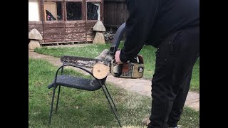 How to sharpen a chainsaw [upl. by Dam]