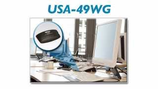 Tripp Lite 4Port Serial to USB Adapter USA49WG [upl. by Tallia]