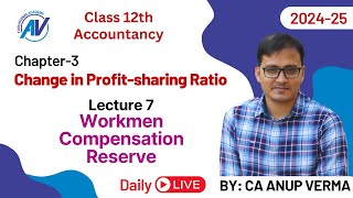 Change in Profitsharing Ratio among Partners  Class 12  Accounts  Lecture 7 2025 Exam [upl. by Towbin]