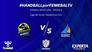 DORREGO HANDBALL VS SAN FERNANDO  TORNEO METRO APERTURA 2024  LIGA DE HONOR CAB ORO [upl. by Ahsitram]