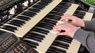 Funiculi Funicula  Organ Cover  Florian Hutter  Wersi Atlantis [upl. by Yand]