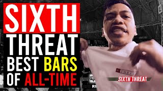 SIXTH THREAT BEST BARS OF ALL TIME  FLIPTOP  SUBTITLES  ANALYSIS sixththreat davao fliptop [upl. by Laurie358]