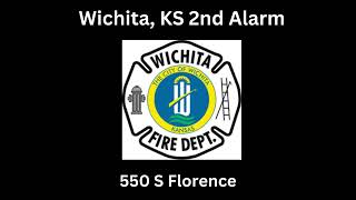 Wichita KS 2nd Alarm Fireground Audio 8424 [upl. by Patrica824]