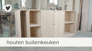 buitenkeuken  diy  vtwonen [upl. by Hnamik]