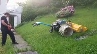 ULTIMATE LAWN MOWER remote controlled brielmaier with muthing Flail Mower [upl. by Eittam]