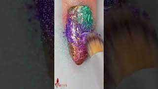 Gel Nail With Plastic shorts nailhacks nailsart beauty relaxing [upl. by Raymonds]