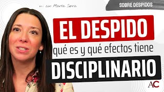 Cómo luchar frente a un DESPIDO DISCIPLINARIO [upl. by Irtimed]