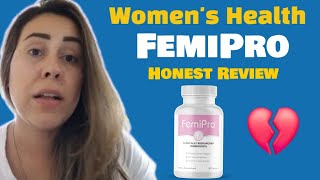 FemiPro Review Womens Health  BladderRebalancing Breakthrough [upl. by Erdnael]